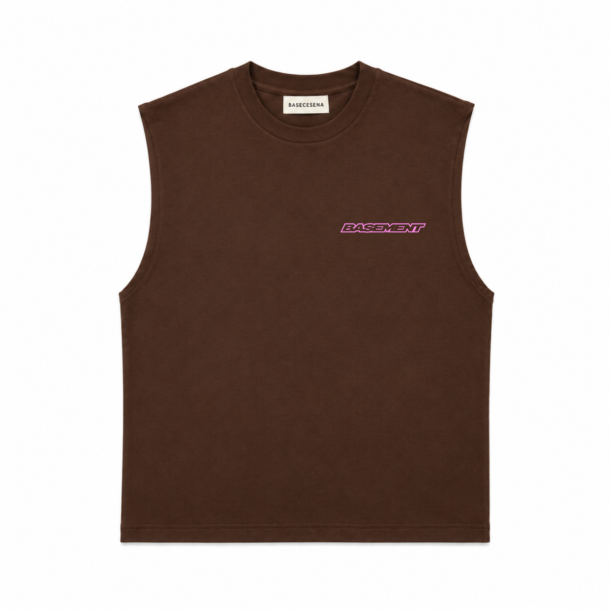 Basement Studios® Witness Boxy Tank Brown