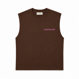 Basement Studios® Witness Boxy Tank Brown
