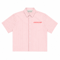 Basement Studios® Hot Girls Club Boxy Shirt Rose