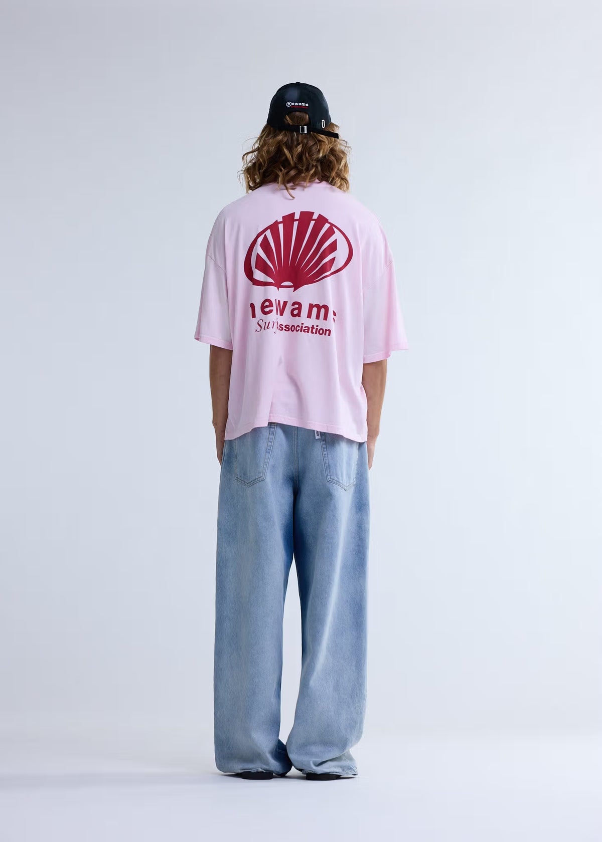 New Amsterdam Corporate Logo Tee Pink