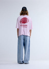 New Amsterdam Corporate Logo Tee Pink