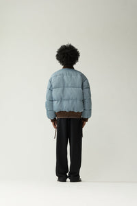 New Amsterdam Reversible Bomber Jacket  Army Green Orange