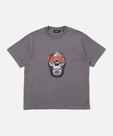 Skull In Flame - Grey