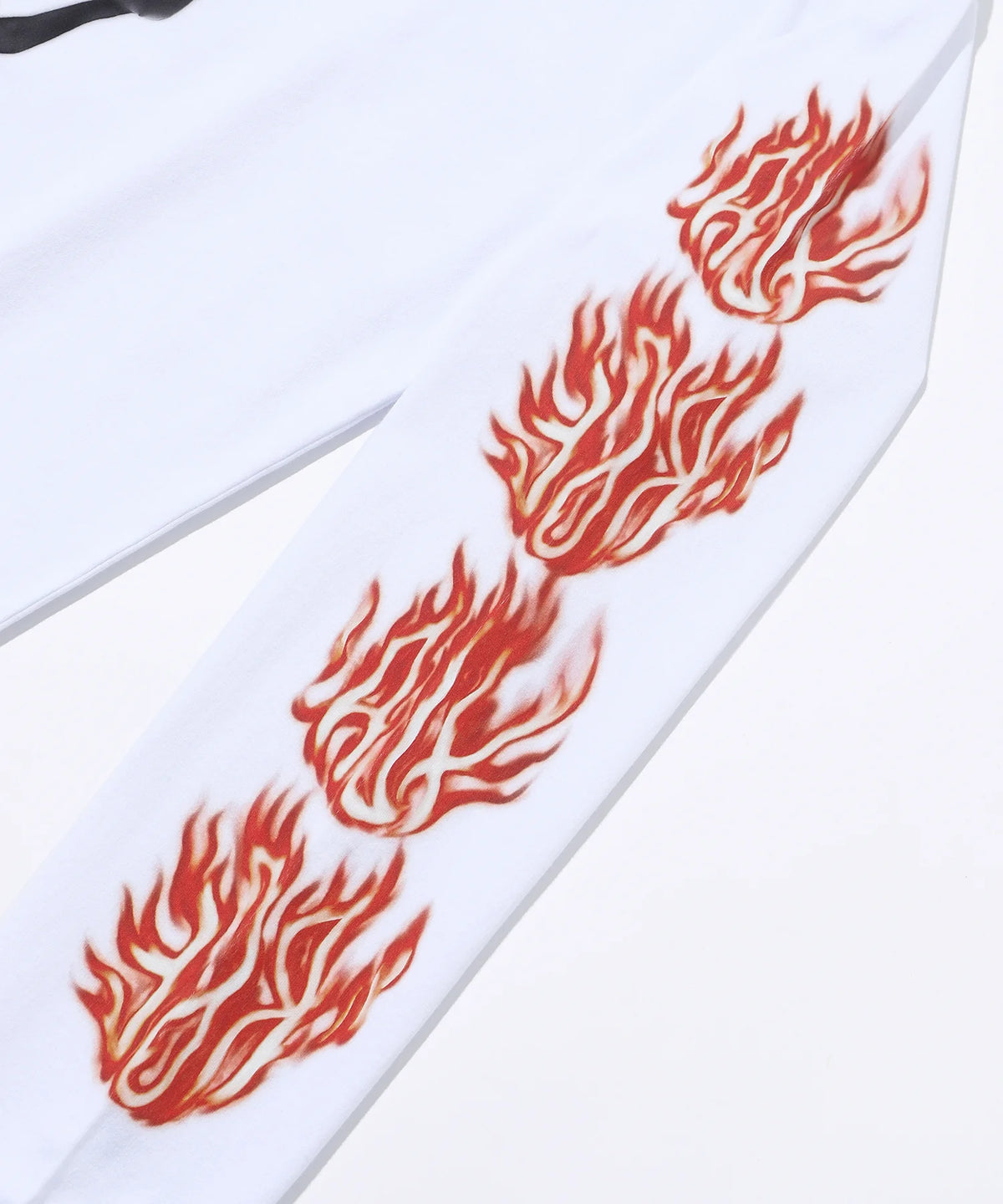 X-Large Skull in Flame LS Tee