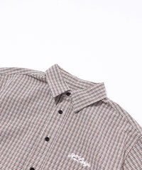 X-Large Check Double Sleeves Shirt