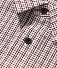 X-Large Check Double Sleeves Shirt