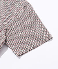 X-Large Check Double Sleeves Shirt