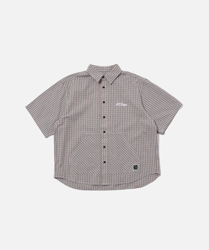 X-Large Check Double Sleeves Shirt