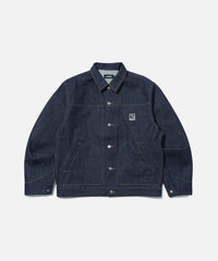 X-Large Label Denim Jacket