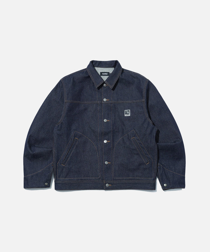 X-Large Label Denim Jacket