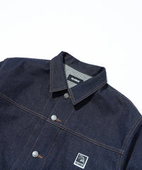 X-Large Label Denim Jacket