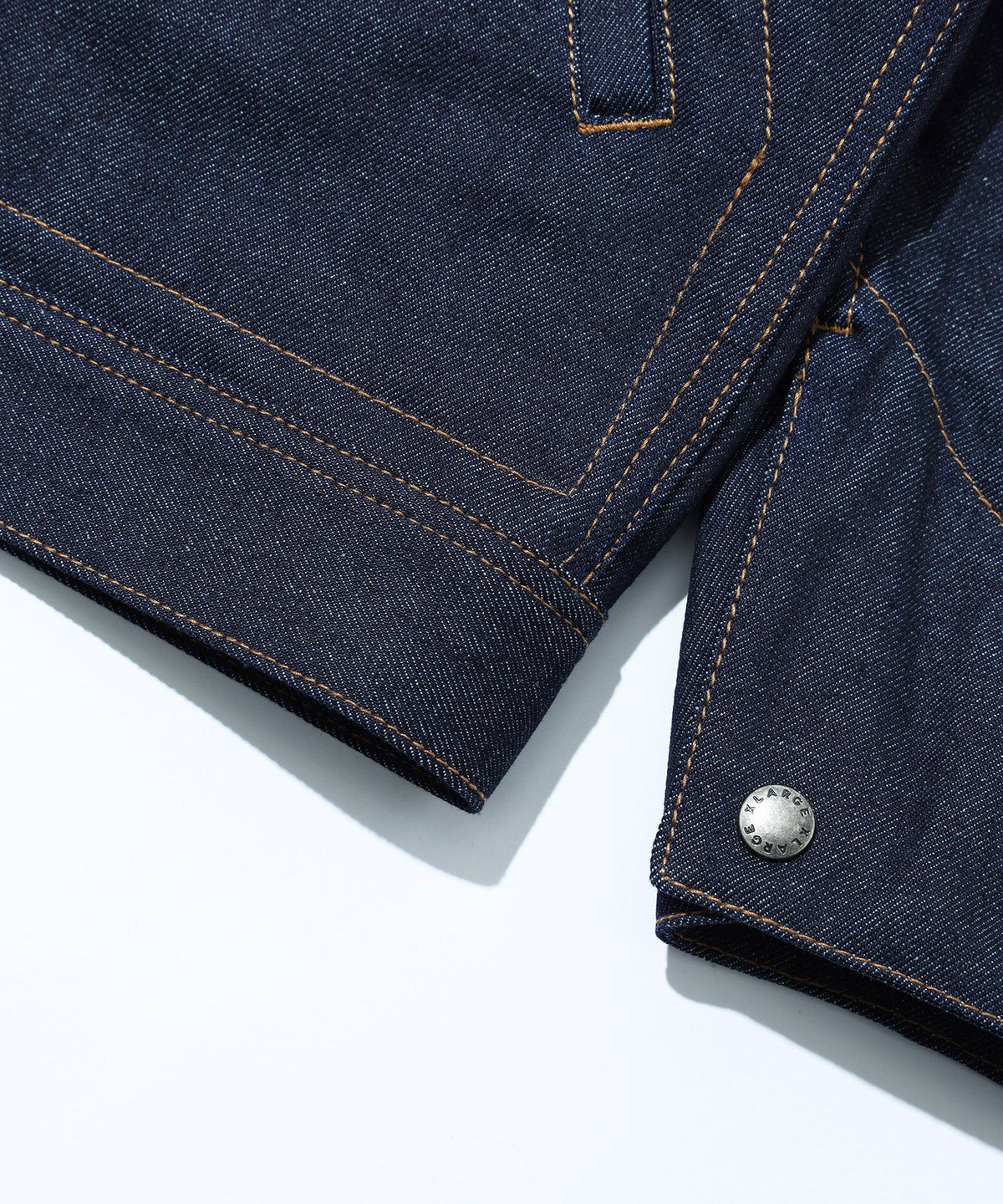 X-Large Label Denim Jacket