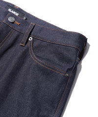 X-Large Label Indigo Jeans