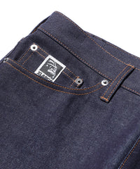X-Large Label Indigo Jeans
