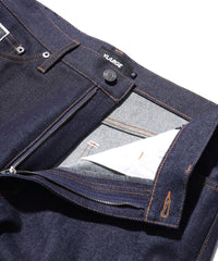 X-Large Label Indigo Jeans
