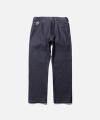 X-Large Label Indigo Jeans