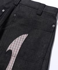 X-Large Cut Out Loose Jorts