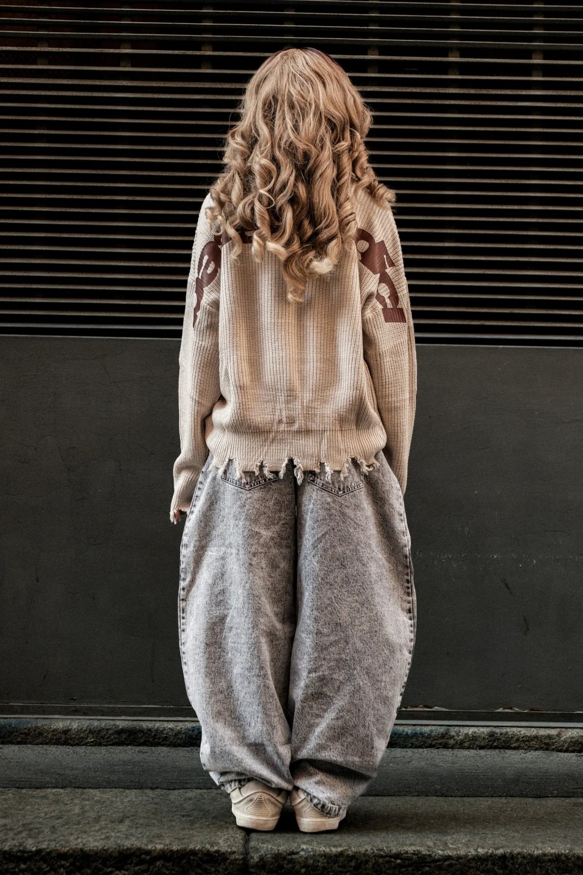 Hoodie Boxy Fit Red 