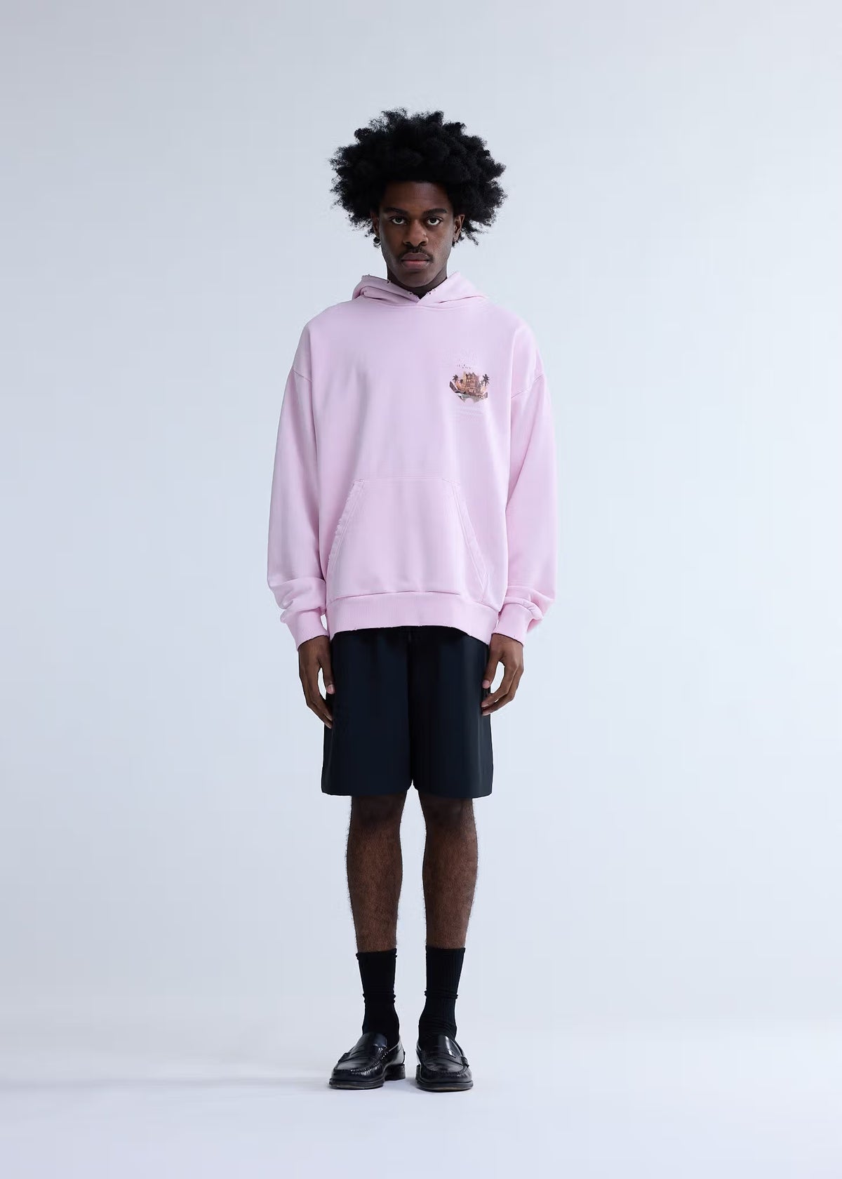 New Amsterdam Tropical Hoodie Pink