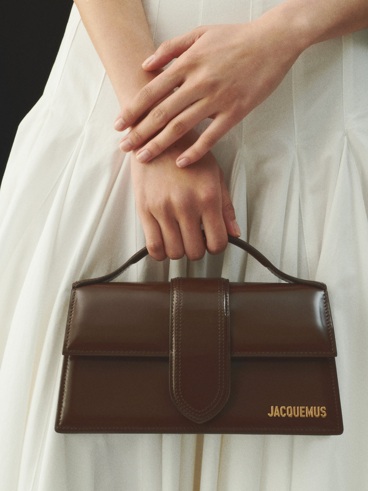 Jacquemus Le Gran Bambino Dark Brown