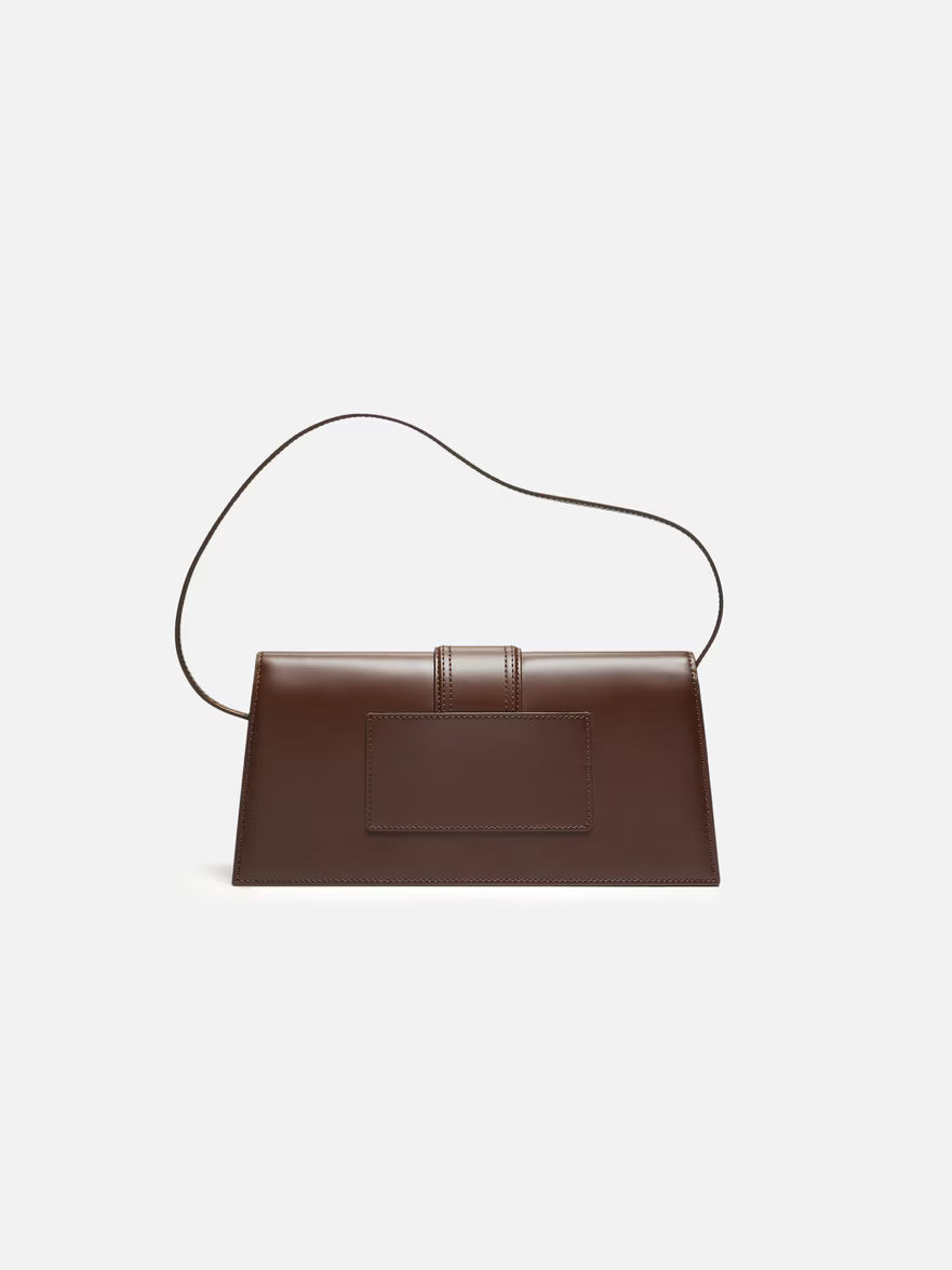 Jacquemus Le Bambino Long Shoulder Dark Brown