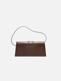 Jacquemus Le Bambino Long Shoulder Dark Brown