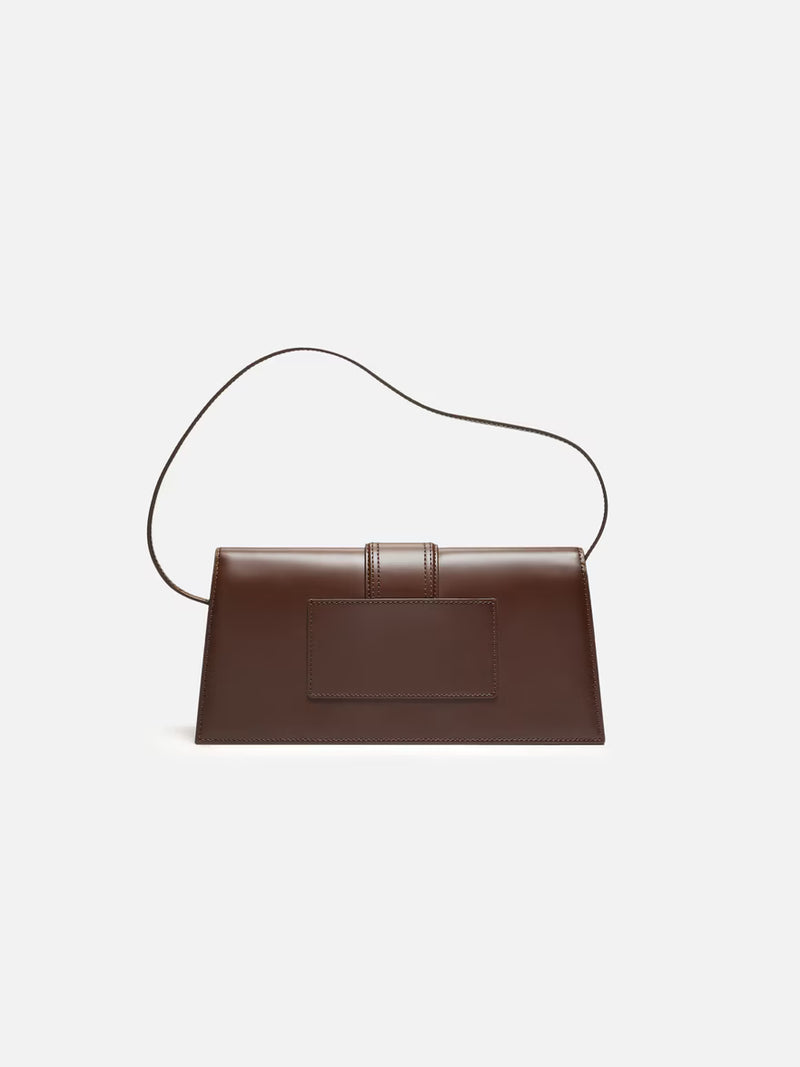 Jacquemus Le Bambino Long Shoulder Dark Brown