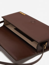 Jacquemus Le Bambino Long Shoulder Dark Brown