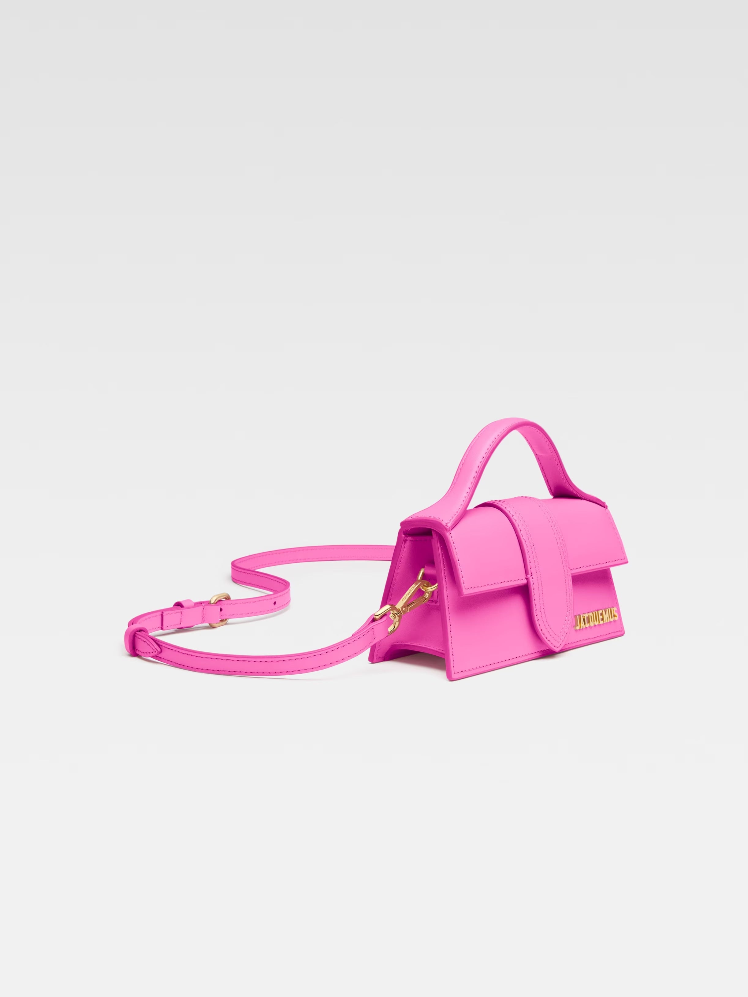 Jacquemus Le Bambino Mini Neon Pink – BASECESENA