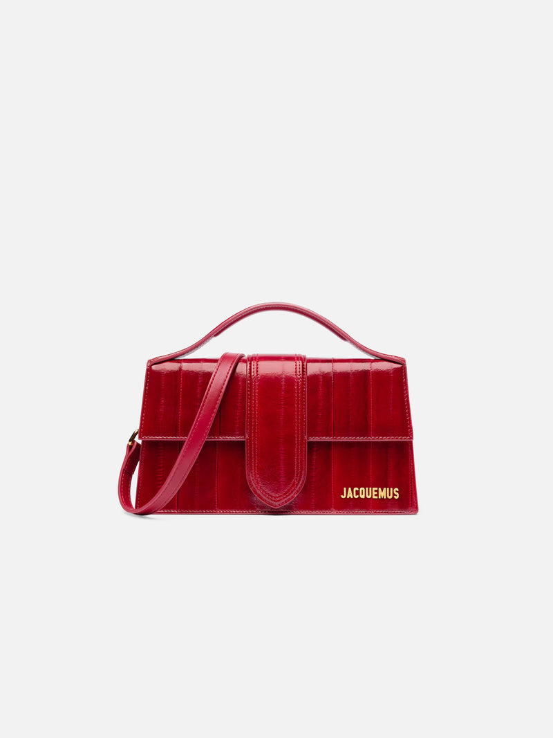 Jacquemus Le Gran Bambino Dark Red