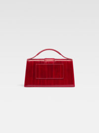 Jacquemus Le Gran Bambino Dark Red