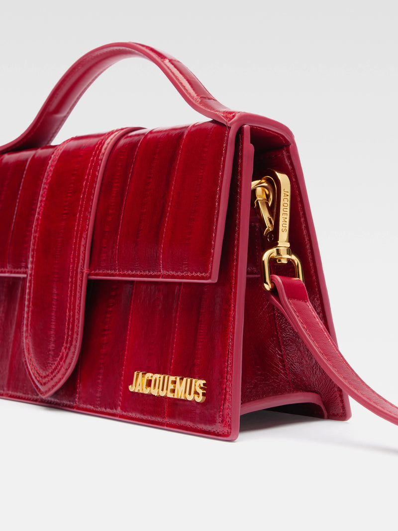 Jacquemus Le Gran Bambino Dark Red