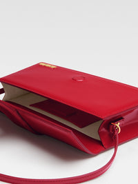 Jacquemus Le Bambino Long Shoulder Lucid Red Gold