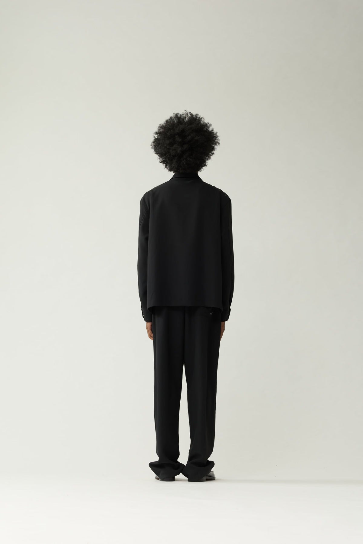 New Amsterdam Zip Up Shirt Black