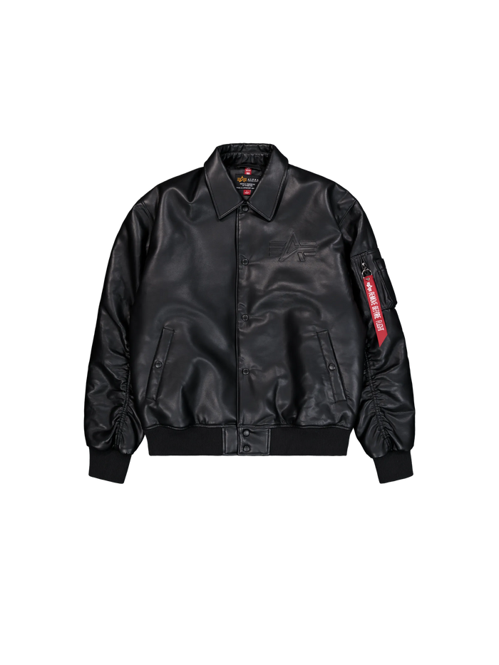 Alpha Industries PU College Bomber Jacket