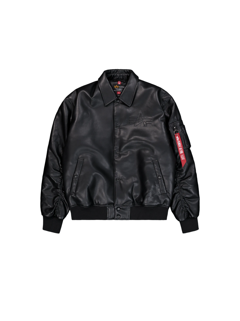 Alpha Industries PU College Bomber Jacket