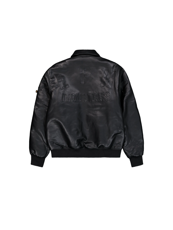 Alpha Industries PU College Bomber Jacket