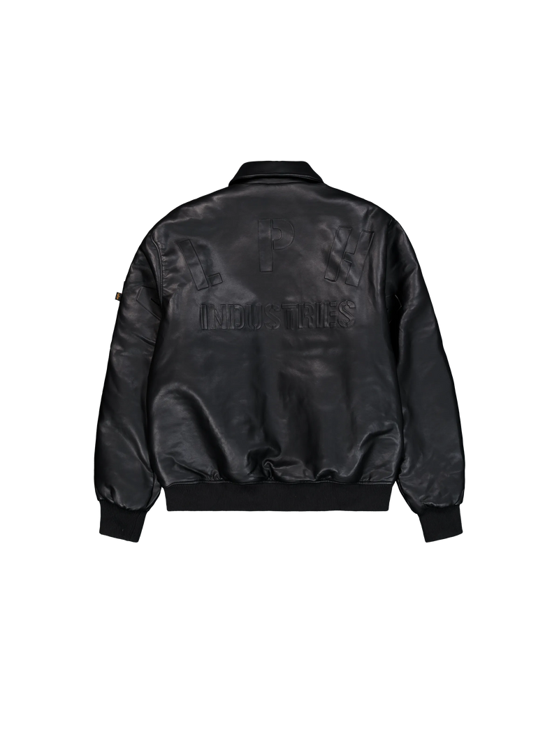Alpha Industries PU College Bomber Jacket