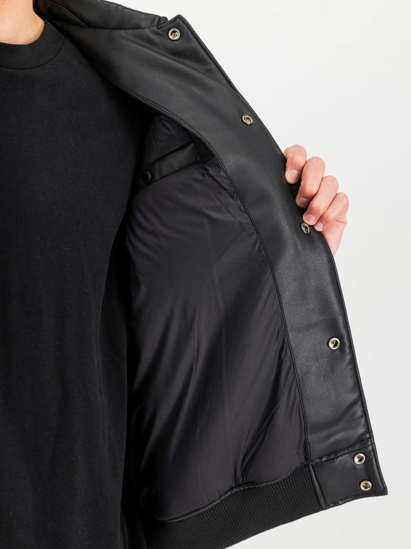 Alpha Industries PU College Bomber Jacket