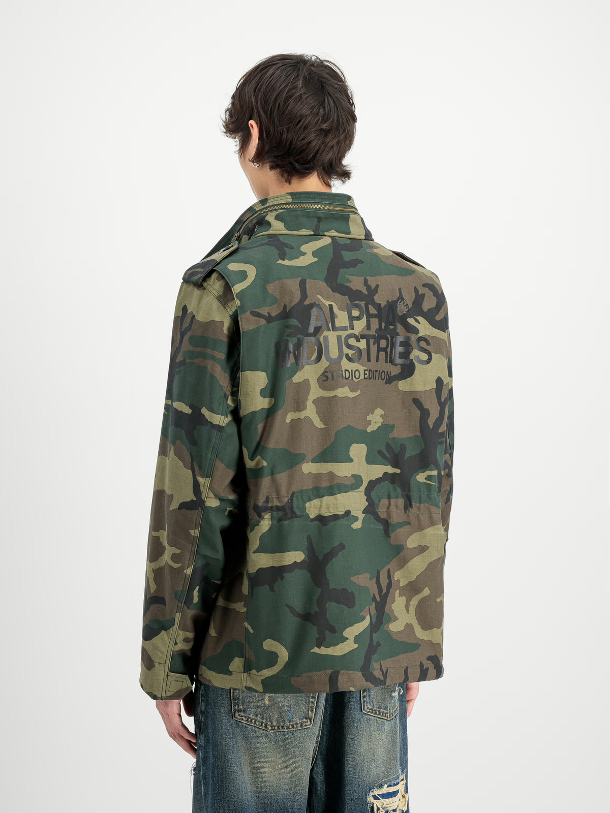 Alpha Industries Studio M-65 Camo Field Jacket