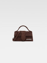 Jacquemus Le Bambino Mini Croco Dark Brown