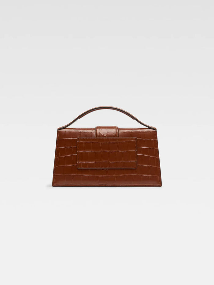 Jacquemus Le Grand Croco Brown