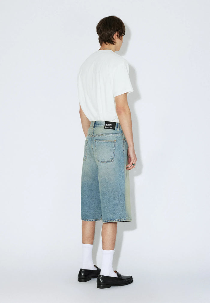 Dr. Denim Vali Shorts - Stream Sky Aged