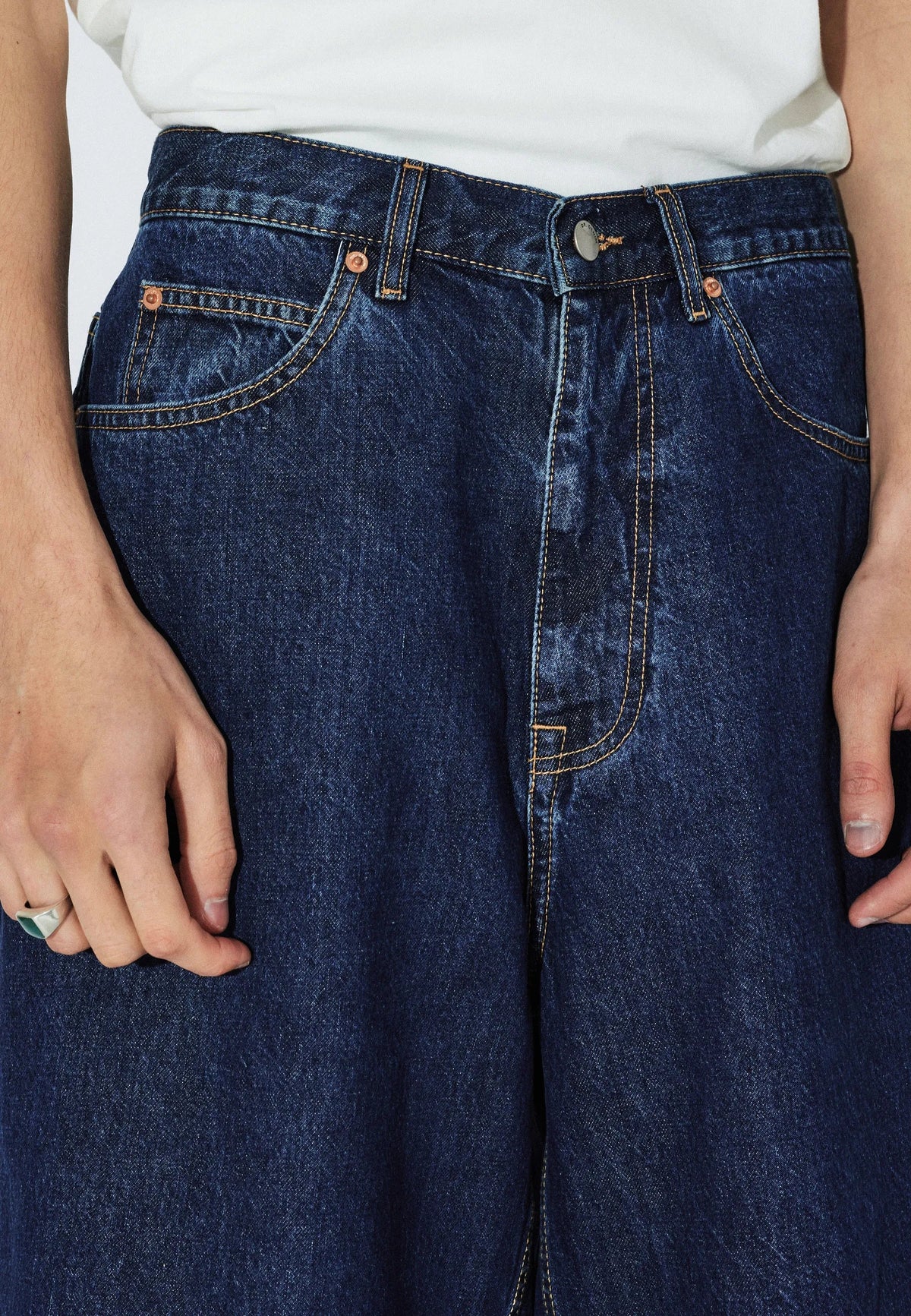 Dr. Denim Vali Shorts - Haze Dark Retro