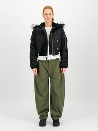 N-2B Cropped Loose Winter Jacket Women