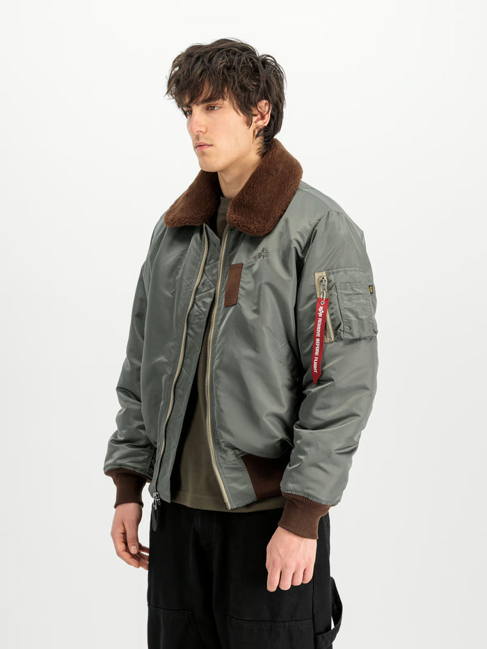 B-15 Intermediate Loose Bomber Jacket | Vintage Green