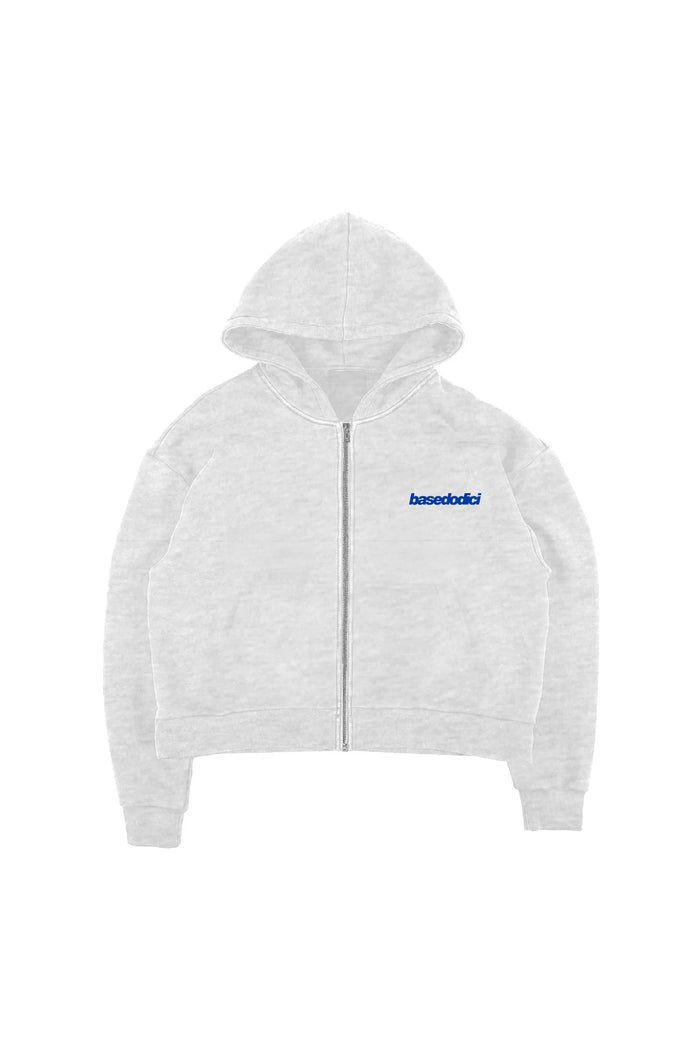 Basedodici Full Zip "Comfy" Back logo Blue