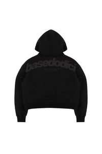 Basedodici Full Zip "Comfy" Back logo Black