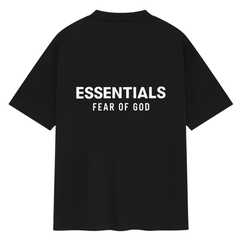 Essentials Fear of God Classic Jersey Tee Jet Black