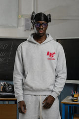 Hoodie Comfy Team012 Ash Grey